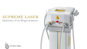 Supreme, il nuovo laser per l’epilazione e Foto Ringiovanimento