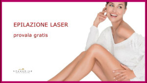Prova gratuita di epilazione laser